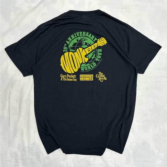1986 Monkees 20th Anniversary Tour Tee - Picture 3 of 5